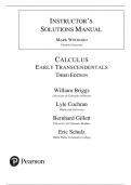 Calculus Early Transcendentals, 3e William Briggs, Lyle Cochran, Bernard Gillett, Eric Schulz (Solution Manual)
