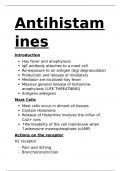 Unlocking Pharmacology - Antihistamines