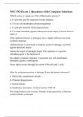 NSC 503 Exam 2 Questions with Complete Solutions&period;