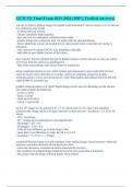GCM 111 Final Exam 2023-2024 &lpar;100&percnt; Verified Answers&rpar;