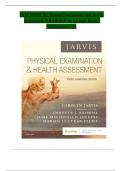 Physical Examination and Health Assessment&comma; 3rd Edition TEST BANK by Carolyn Jarvis&comma; Verified Chapters 1 - 31&comma; Complete Newest Version