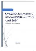 ENG1502 Assignment 1 2024 (638394) - DUE 18 April 2024