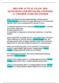 BIO 3P03 ACTUAL EXAM 2024 QUESTIONS AND DETAILED ANSWERS&vert; A&plus; GRADED ALREADY PASSED
