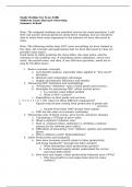 Study Outline for Econ S10b Midterm Exam Harvard University&comma; Summer School
