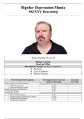 Bipolar Depression&sol;Mania SKINNY Reasoning