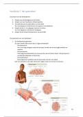 Anatomie en fysiologie 1 hoofdstukken 7 en 8.