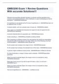 QMB3200 Exam 1 Review Questions With accurate Solutions&excl;&excl;&excl;