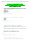 NATIONAL PESTICIDE APPLICATOR  CERTIFICATION CORE MANUAL-with 100&percnt;  verified solutions-2023-2024