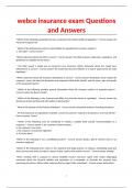 webce insurance exam Questions and Answers