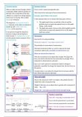 GCSE Physics (AQA) revision notes for forces, energy and motion topic