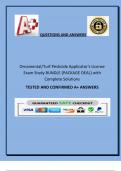 OrnamentalTurf Pesticide Applicator-s License Exam