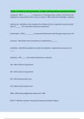 Mosby's Textbook for Nursing Assistants - Chapter 3 (Workbook) Exam Questions & Answers