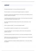 USPAP QUESTIONS CORRECTLY ANSWERED 2024&period;