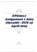 ENG2611 Assignment 1 2024 (831408) - DUE 15 April 2024