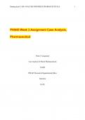  PHI445 Week 3 Assignment Case Analysis, Pharmaceutical
