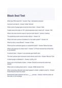 Black Seal Test with complete solutions