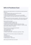 LEADING SAFE CERTIFICATION REAL PRACTITIONER EXAM QUESTIONS AND ANSWERS LATEST SET (A+ GRADED 100% VERIFIED)