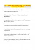 SECA Online Midterm Study Guide - 2024 Questions & Answers &vert; Already Passed 