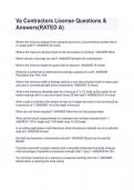 Va Contractors License Questions & Answers&lpar;RATED A&rpar;