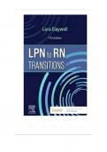 Test Bank for LPN to RN Transitions 5th Edition by Lora Claywell, All Chapters 1-18|Complete Guide A+||Latest Update 2024.