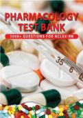 Pharmacology and the Nursing Process-Pharmacology Test Bank for NCLEX _RN