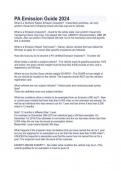PA Emission Guide 2024
