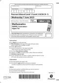 GCSE Edexcel Mathematics All Papers and Markschemes June 2023