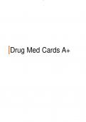 Drug Med Cards A+