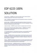 EDF 6223 100%  SOLUTION
