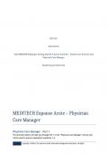 HCI 655 Topic 1 Assessment VLab&colon; MEDITECH Expanse Getting Started & Acute Activities &lpar;Patient Care Services and Physician Care  Manager&rpar;