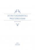 ATI RN Fundamentals Proctored Exam