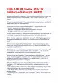 CNML & NE-BC Review &vert; With 162 questions and answers &vert; 2024&sol;25