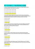 ATI EXAM 2 &vert; NURSING 6560