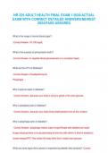 NR 325 ADULT HEALTH FINAL EXAM 1 2024&sol;ACTUAL EXAM WITH CORRECT DETAILED ANSWERS&sol;NEWEST 2024&sol;PASS ASSURED 