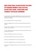MED SURG FINAL EXAM GALEN COLLEGE  OF NURSING NEWEST 2024 ACTUAL  EXAM TEST BANK QUESTIONS AND  CORRECT DETAILED ANSWERS 