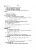 LIFE 763 - Lecture Notes & Exam Cheat Sheet