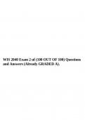 WIS 2040 Exam 2 uf (100 OUT OF 100) Questions and Answers (Already GRADED A).