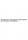WIS 3404 Exam 2 Study Guide (New Update) Questions and Verified Answers (GRADED A).