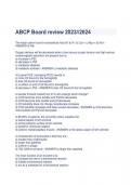 ABCP Board review 