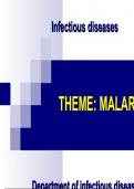 Summary notes -MALARIA