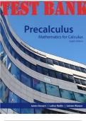 TEST BANK for Precalculus: Mathematics for Calculus 8th Edition by James Stewart, Lothar Redlin and Saleem Watson