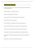 PSYC 331&vert;90 exam 1 Questions And Answers&vert;2024