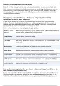 NR 327 EDAPT- INTRODUCTION TO MATERNAL CHILD NURSING