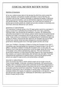 CONSTITUTIONAL LAW JUDICIAL REVIEW NOTES&period;