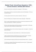 Medtek Finals &vert; Actual Exam Questions &vert; 100&percnt; Correct Answers &vert; Verified 2024 Version