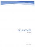 Samenvatting PAS Massage