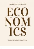 Best Complete Notes for IGCSE Economics Syllabus 0455