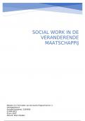social work in de veranderende maatschappij