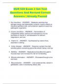 NUR 529 Exam 3 Set Test  Questions And Revised Correct  Answers &vert; Already Passed