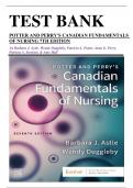 Test bank - Potter and Perry's Canadian Fundamentals of Nursing&comma; 7th Edition